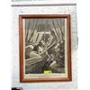 Image 1 : Peter Arno Wood Framed Cartoon Print