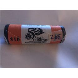 10 Dollar US Mint Roll Ohio P State Quarters