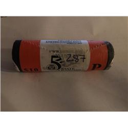 10 Dollar US Mint Roll Oklahoma P State Quarters