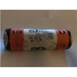 10 Dollar US Mint Roll Alaska D State Quarters