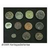 Image 2 : Lot of eleven miscellaneous AE, mostly Roman Impe