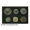 Image 1 : Lot of six Roman Imperial AE. Includes: Agrippa. 