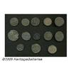 Image 2 : Lot of thirteen later Roman AE. Includes: Carausi