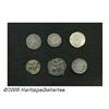 Image 1 : Islamic Dynasties. Lot of six Islamic coins. Incl