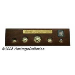 Australia. Gold 5-piece Nugget set 1992, 1/20 oz,