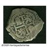 Image 2 : Bolivia. Carlos II 8 Reales 1698-F, KM26, decent 