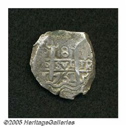 Bolivia. Carlos III 8 Reales 1761-V, KM45, very n