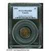 Image 1 : Canada. George V Cent 1921, KM28, MS65 RB PCGS, v