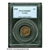 Image 1 : Canada. George V Cent 1928, KM28, MS64 RB PCGS, a