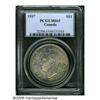 Image 3 : Canada. George VI Dollar 1937, KM37, MS65 PCGS, a