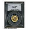 Image 1 : Canada. George V gold Sovereign 1911C, KM20, MS65