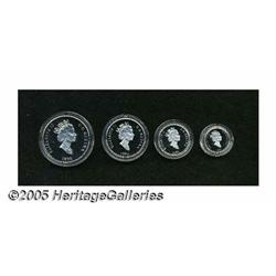 Canada. Elizabeth II platinum Proof Set 1995, KM-