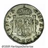 Image 2 : Chile. Ferdinand VII 8 Reales 1809-FJ, KM68, Imag