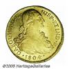 Image 1 : Colombia. Carlos IIII gold 8 Escudos 1804-P-JF, K