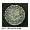 Image 2 : Colombia. Provisional-Cundinamarca 1/2 Real 1821B
