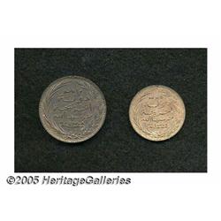 Comoros. French Protectorate 5 & 10 Centimes 1308