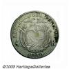 Image 2 : Ecuador. Republic 4 Reales 1862, KM41, nice AVF w