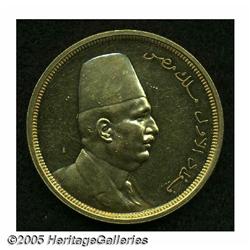 Egypt. King Fuad gold 500 Piastres 1922 AH1340, K