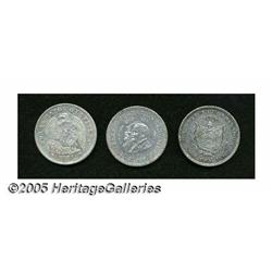 El Salvador. Republic Flag Peso 1892, KM114, VF, 