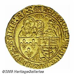 France. Henry VI of England gold Salut d'Or (1422