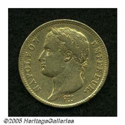 France. Napoleon gold 40 Francs 1808-H, KM688.2, 