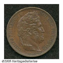 France. Louis Philippe I 5 Francs Mint Visit 1831