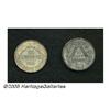 Image 2 : France. Second Republic Pattern Pair, 10 Centimes