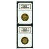 Image 3 : France. Napoleon III 50 Francs Pattern Pair, unif