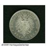 Image 2 : German States. Wurttemberg. Karl I 5 Mark 1876-F,