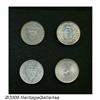 Image 2 : German States. Weimar Republic. A quartet of 3 Ma
