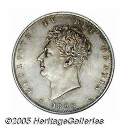 Great Britain. George IV Halfcrown 1825, Bust lef