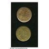 Image 2 : Great Britain. Gold Love Token pair including: 19