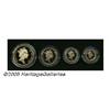 Image 1 : Great Britain. Elizabeth II gold Proof Set 1991, 