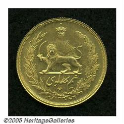 Iran. Muhammad Reza Shah gold 1/2 Pahlavi 1320SH 