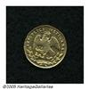Image 2 : Mexico. Republic Cap and Rays Gold 1/2 Escudo 186