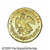 Image 2 : Mexico. Republic Cap and Rays Gold 4 Escudo 1863 