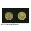 Image 2 : Mexico. A small Gold pair including: 1/2 Escudo 1