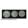 Image 2 : A Silver Proclamation trio as follows: Mexico Cit