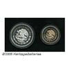 Image 2 : Mexico. 2-piece Proof Set 1985 including: silver 