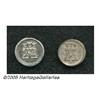 Image 2 : Philippines. Spanish Colonial 1/4 Real ND - Pair,