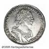 Image 1 : Russia. Peter I (The Great) Ruble 1724, UZD-617, 