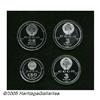 Image 2 : Russia. 4-piece Proof set 1988 including: (2) sil