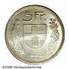 Image 2 : Switzerland. Confederation SPECIMEN 5 Francs 1923