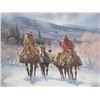 Image 2 : Signed G Harvey Western Print- 603/2100- 20"W X 22"H