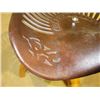 Image 6 : Marked Walter A Wood Tractor Seat Stool- Cast Iron- 24.5" Base X 22" H
