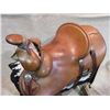 Image 5 : Marked Dave Jones Training Stables Makers Monticello Fla 100878 Saddle- 6 Nickel Conchos
