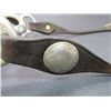 Image 8 : Marked Visalia Stock Saddle Co SF Silver Bit- Ortega Cheek Halfbreed Mouth- Engraved Slobber Bar