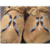 Image 2 : Beaded Moccasins- 9.5"L
