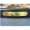 Image 3 : Signed Mark Pearce Resin Whitetail Mount- "Steadfast"- Ducks Unlimited 808/3500- 14"L X 8"W X 21"H