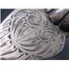 Image 8 : Unmarked Silver Overlaid Bit- Columbia Cheek High Port Mouth-  Jello Mold Conchos- Slobber Bar
